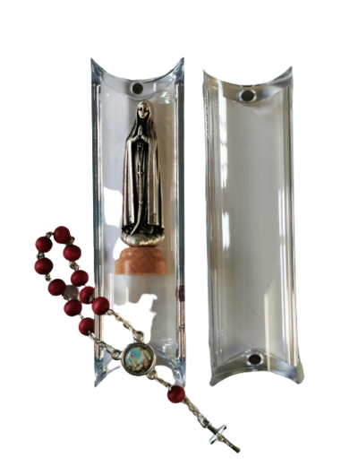Coffret Statue + Dizainier - NOTRE DAME DE FATIMA