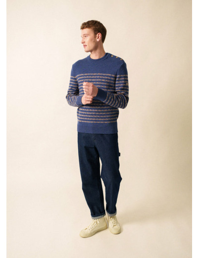 Pull marin Binic West en laine