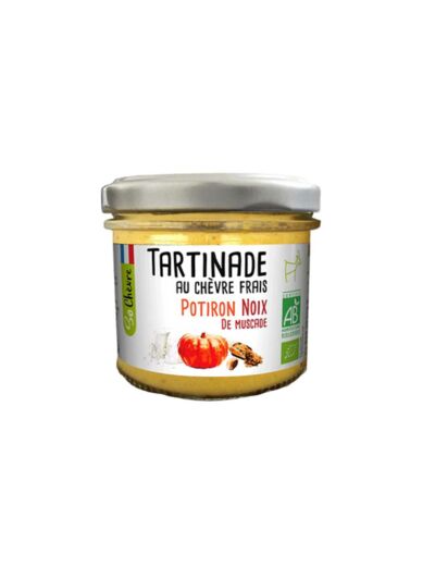 Tartinade au chèvre frais Potiron noix de Muscade So Chèvre