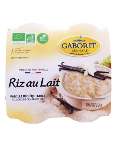 Riz au Lait Bio 4x140g