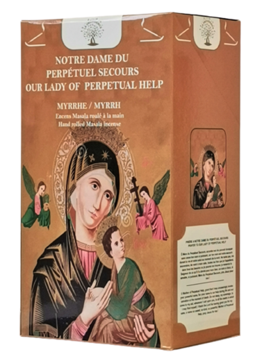 1 étui de 12 bâtons d'Encens - ND de Perpétuel Secours - Myrrhe