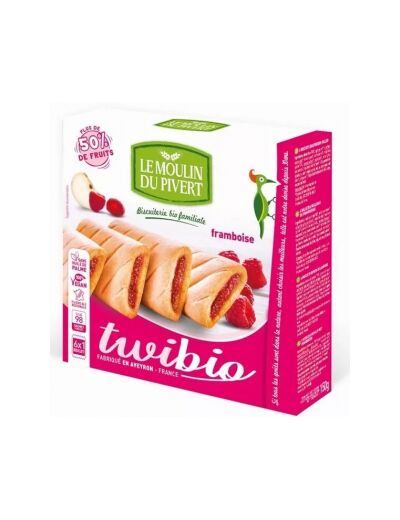 Twibio Fourrés Framboise 150g