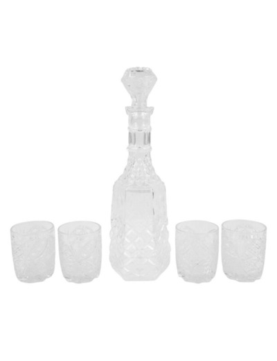 Carafe et 4 verres apéritif Porto 1.15L