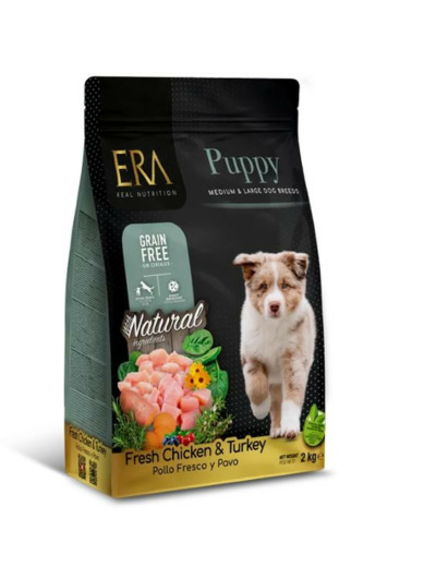 ERA Grain-Free Medium & Maxi Puppy, Poulet & Dinde - 2KG