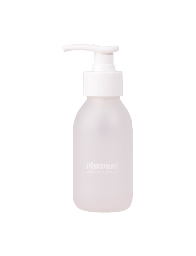 Bouteille en verre pompe blanche 300ml