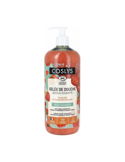 Gelée de douche apaisante fraise tomate 1L