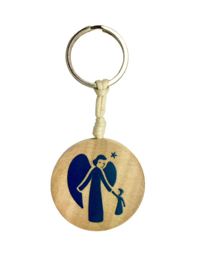 Porte-clé Ange gardien 45/45mm