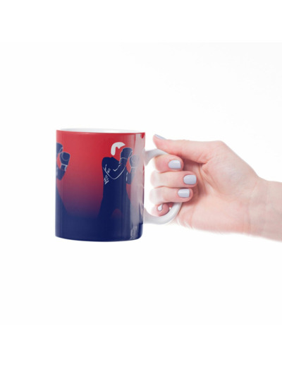 Tasse ou mug boxe/boxing "Sur le ring" - Personnalisable