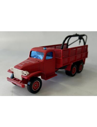 CAMION BENNE GMC POMPIER SOLIDO 1/50 SANS BOITE