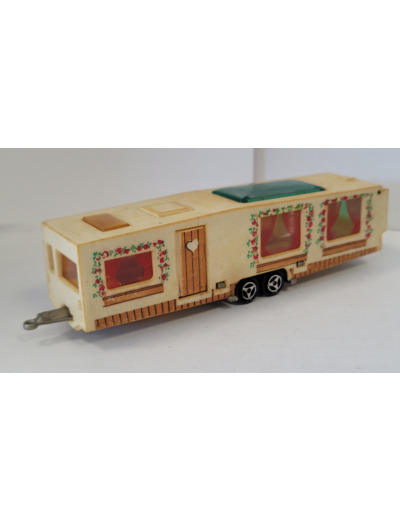 CARAVANE RESIDENTIELLE MAJORETTE 1/100 N°370 MADE IN FRANCE