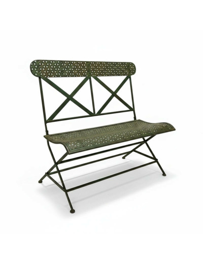 Banc de jardin pliable 102x50x92cm