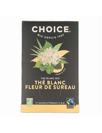 Thé Blanc Fleur de Sureau x17 Bio