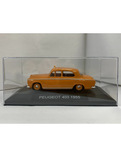 PEUGEOT 403 1955 ORANGE 1/43 BOITE