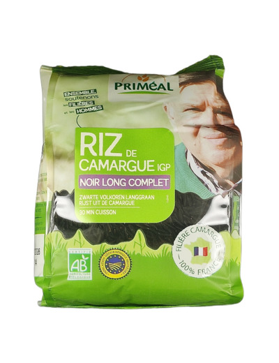 Riz de Camargue Noir Long Complet 250g Bio