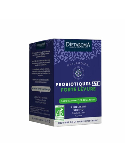 Probiotiques ATB Forte Levure-20 Sachets-Dietaroma