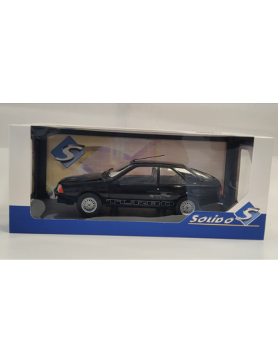 RENAULT FUEGO TURBO 1980 NOIRE SOLIDO 1/18 BOITE D'ORIGINE NEUF