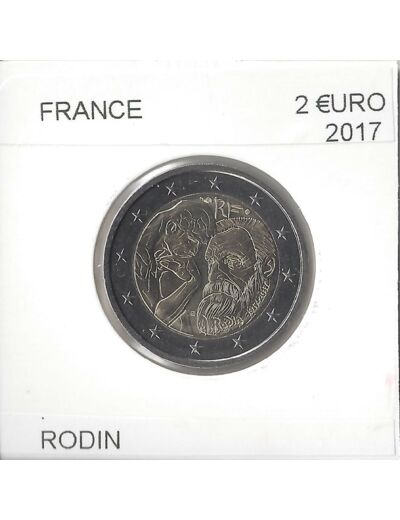 FRANCE 2017 2 EURO Commemorative RODIN Etat SUP