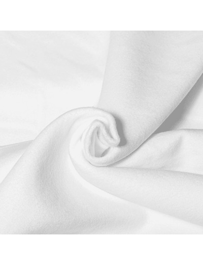 Rouleau Molleton gratté double face 100% coton laize 250cm 300gr 15m