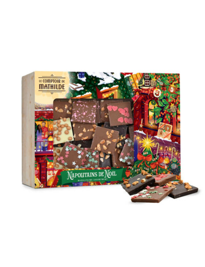 Coffret Napolitains de Noël 300G