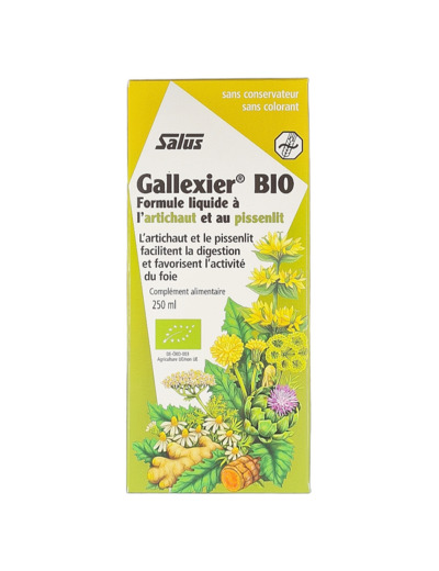 Gallexier Bio à l'Artichaut et au Pissenlit