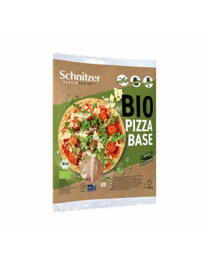 Base pizza Bio-SANS GLUTEN-1x100g-Schnitzer