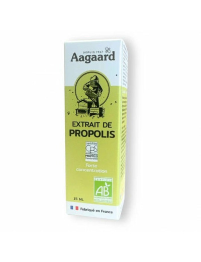 Extrait de Propolis en gouttes-15 ml-Aagaard