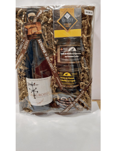 Coffret de spécialités de Touraine et Saint-Nicolas de Bourgueil AOP