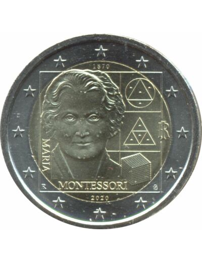 ITALIE 2020 2 EURO COMMEMORATIVE MARIA MONTESSORI SUP