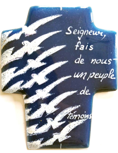Peuple de témoins  9,4X7,5cm - EMAUX DU LIBAN