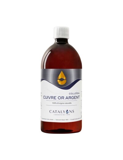 Oligo éléments CUIVRE OR ARGENT Catalyons 1000 ml