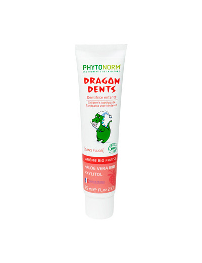 Dragondents fraise sans fluor 75ml