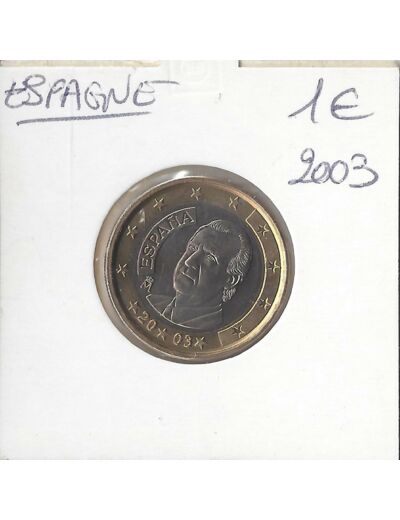 Espagne 2003 1 EURO SUP