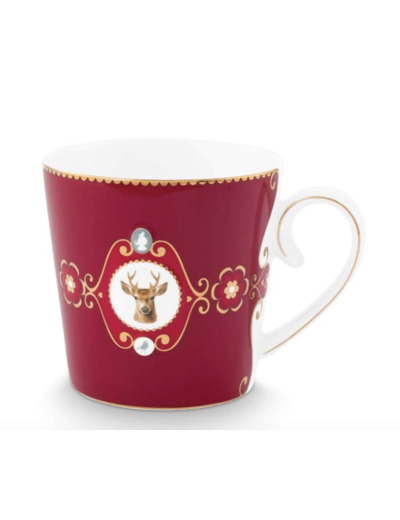 Tasse à thé Médaillon Cerf Pipstudio