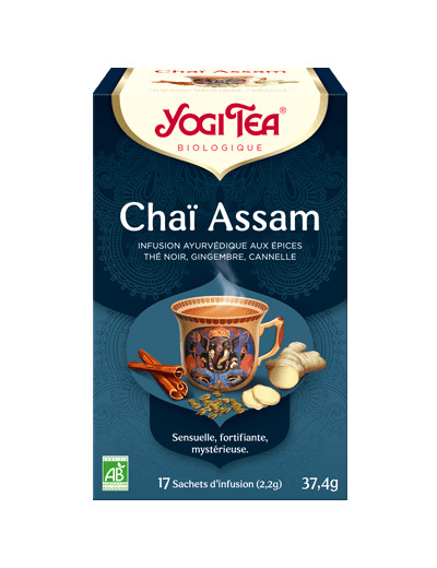 Infusion Chaï assam Bio-17 sachets-Yogi Tea