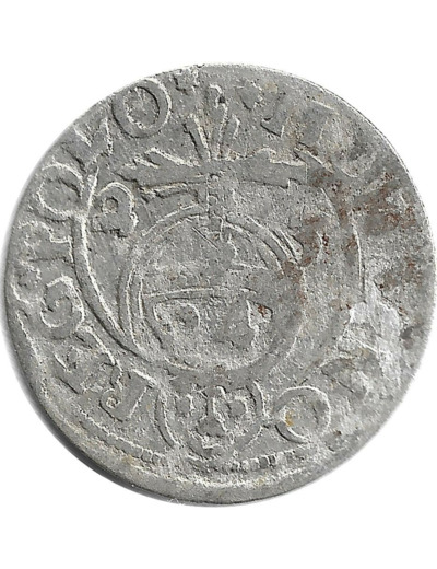 POLOGNE - SIGISMUND III 3 POLKER argent 1623 0gr79 TB+