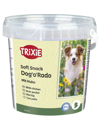 TRIXIE, Soft Snack Dog'o'Rado au poulet - 500g