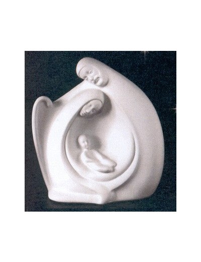 Ste Famille 22cm porcelaine- BLOC