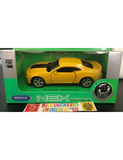 CHEVROLET CAMARO ZL1 NEX WELLY 1/32 BOITE NEUVE