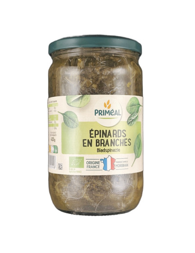 Epinards en Branches 630g Bio