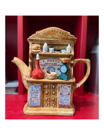 Théière excentrique apothicaire