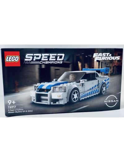 LEGO SPEED CHAMPIONS 76917 NISSAN SKYLINE GT-R (R34) FAST AND FURIOUS