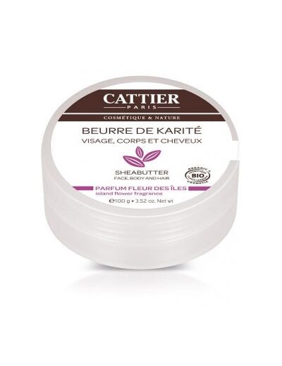 Beurre de karité Fleur des Iles 100g