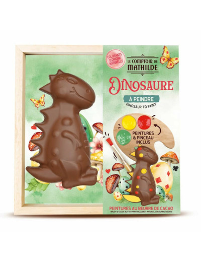 Dinosaure à Peindre Chocolat Lait 200g