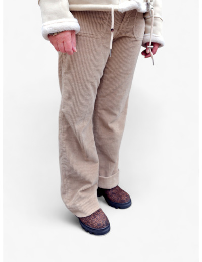 pantalonde DENIM STUDIO Josh velours