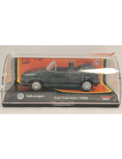 GOLF CABRIOLET 1988 1/43 BOITE D'ORGINE