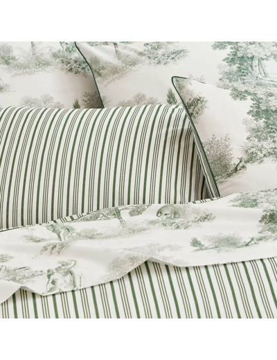 Drap plat POÉSIE VERDE Garnier Thiebaut