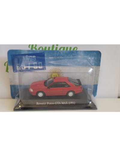 RENAULT FUEGO GTA MAX 1991 1/43 BOITE D'ORIGINE