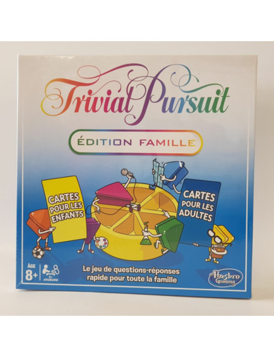 TRIVIAL PURSUIT EDITION FAMILLE HASBRO