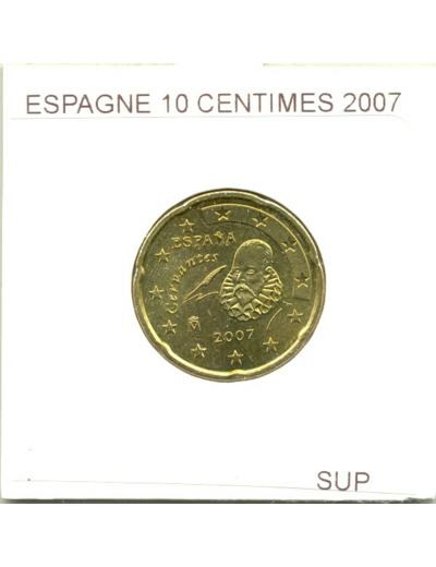ESPAGNE 2007 20 CENTIMES SUP