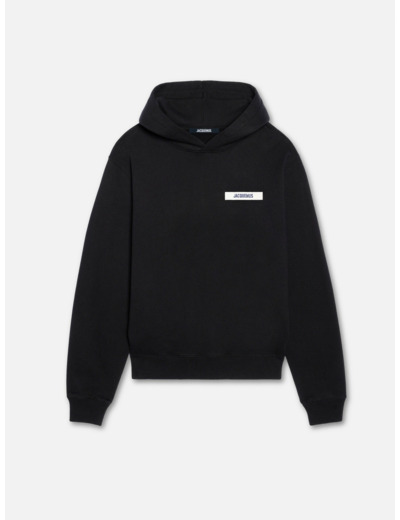Jacquemus Hoodie Gros Grain Noir